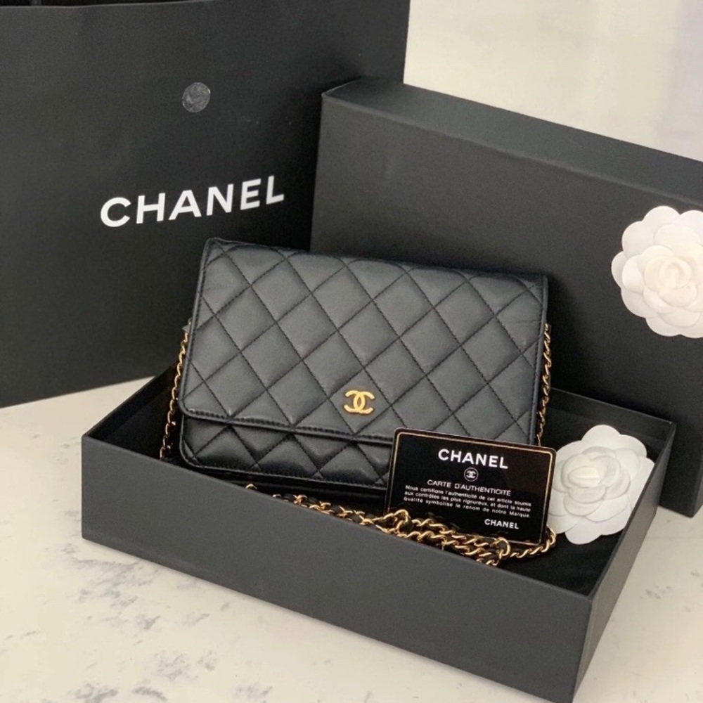 SOLD Chanel WOC gold chain